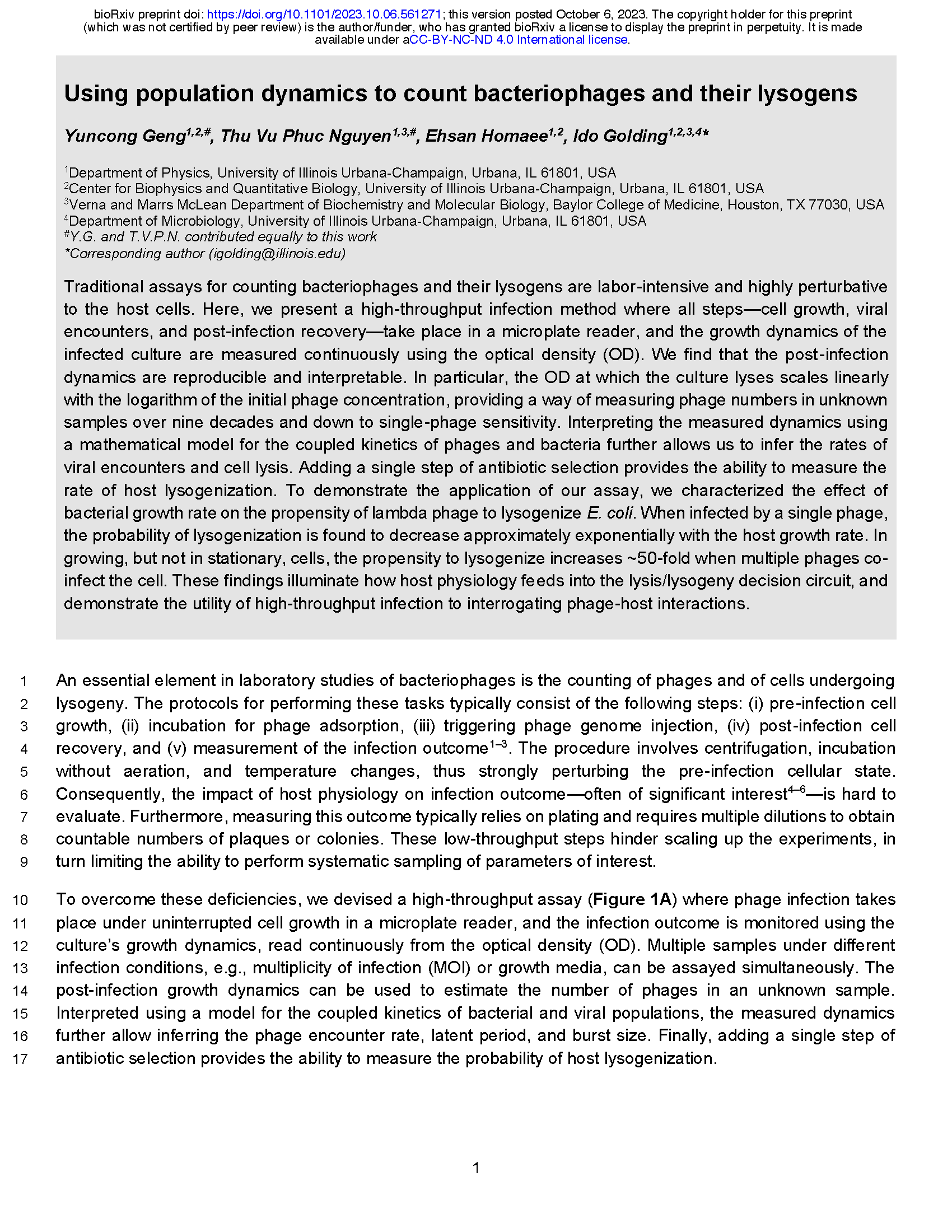Geng, Nguyen, et al., bioRxiv 2023 [PDF]
